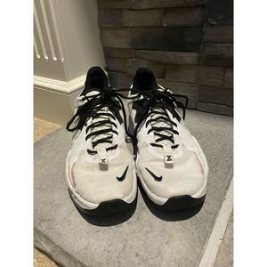Nike PG 5 White Black Glacier Blue Mens Size 13 Paul George Shoes CW3143-100